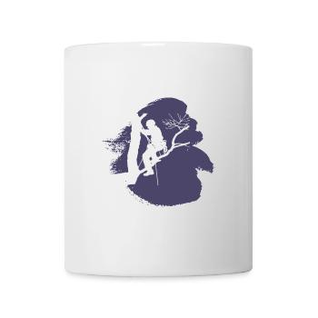 Kletteraffe Aufstieg Ausrüstung - Tasse - Weiß - Vorne