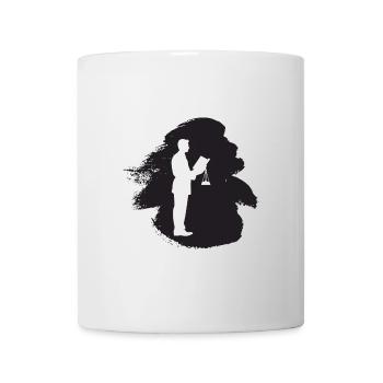 Juge Cour - Mug blanc - blanc - Devant