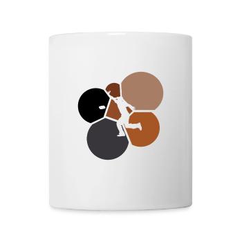 Cornhole Säckchen Säcke - Tasse - Weiß - Vorne