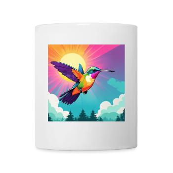 Colibri - Mug blanc - blanc - Devant