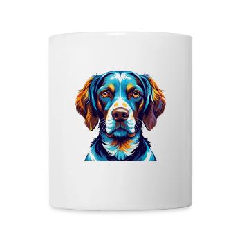Ariege Pointer Hund Rasse Bunte Karikatur Kawaii - Tasse - Weiß - Vorne