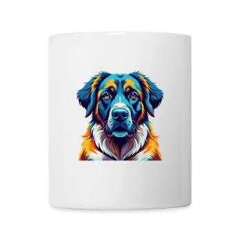 Anatolian Shepherd Dog Breed Cartoon Kawaii - Mug - white - Front