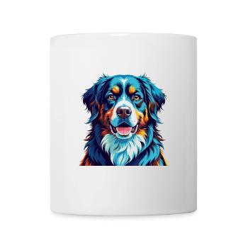 Berner Laufhund Dog Breed Colorful Cartoon Kawaii - Mug - white - Front