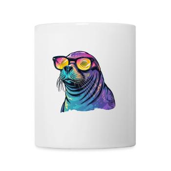 Lunettes de soleil Seal Sea Lion - Mug blanc - blanc - Devant