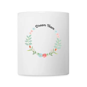 Équipe de rêve - Mug blanc - blanc - Devant