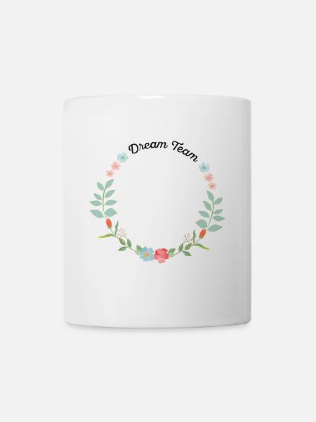 Dream Team - Tasse - Weiß