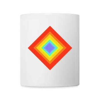 Geometrische Muster - Tasse - Weiß - Vorne