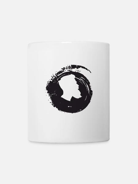 Bart Schnurrbart Baertig - Tasse - Weiß