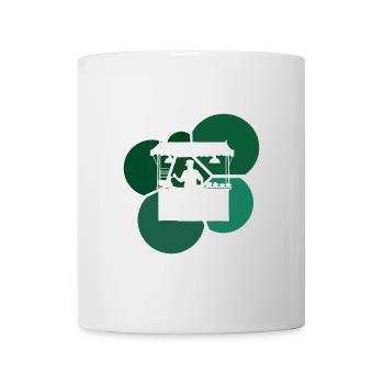 Fast Food Imbiss - Tasse - Weiß - Vorne