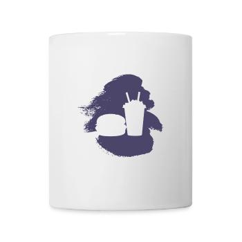 Burger food truck delicious - Mug - white - Front