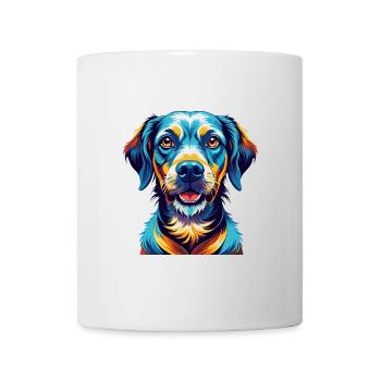 Sloughi Hunderasse Bunte Karikatur Kawaii - Tasse - Weiß - Vorne