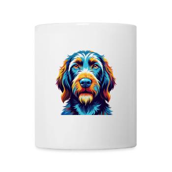 Spinone Italiano Dog Breed Colorful Cartoon Kawaii - Mug - white - Front