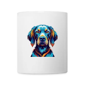 Vizsla race de chien coloré dessin animé Kawaii - Mug blanc - blanc - Devant