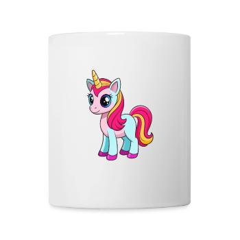 Unicorn Cute Mascot Cartoon Character Kawaii - Mug - white - Front