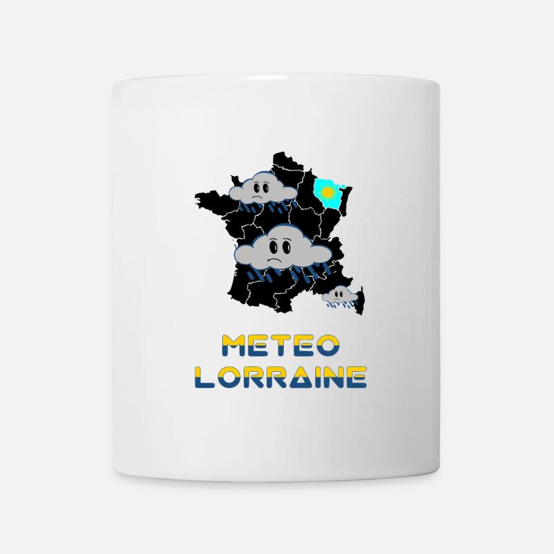 Météo Lorraine - Mug blanc - blanc