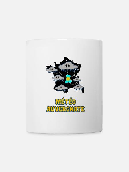 Météo Auvergnate - Mug blanc - blanc