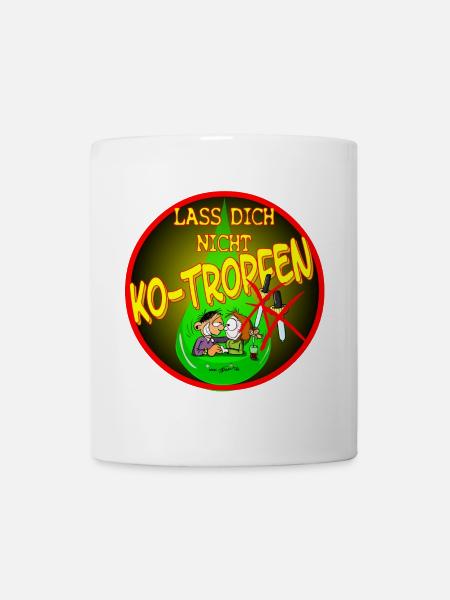 KO Tropfen - Tasse - Weiß