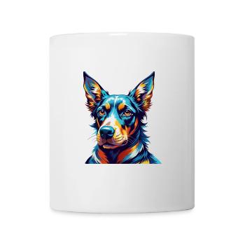 Transylvanian Hound Dog Breed Cartoon Kawaii - Mug - white - Front
