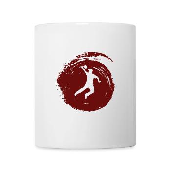 Sacs de tournoi Cornhole - Mug blanc - blanc - Devant