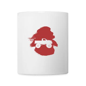Reifen Gelaendewagen - Tasse - Weiß - Vorne
