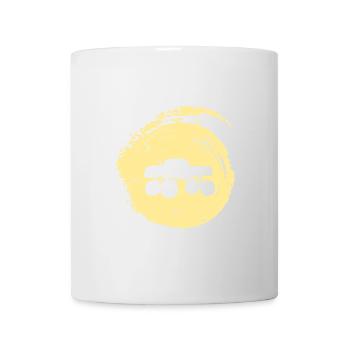 Monstertruck Gelaendewagen Geländefahrer - Tasse - Weiß - Vorne