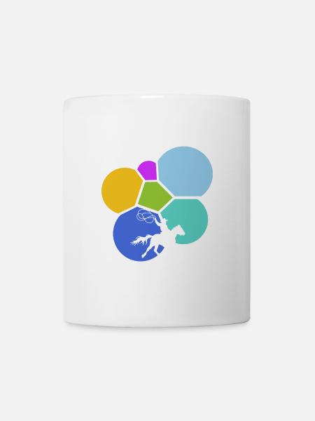 Western Sattel Sheriff - Tasse - Weiß
