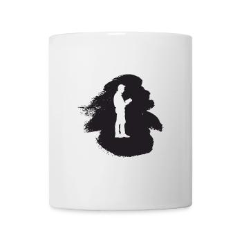 Literatur Autor - Tasse - Weiß - Vorne