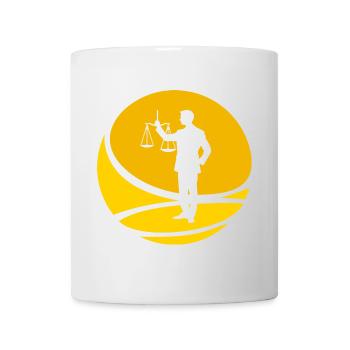 Assurance Paragraphe Richter - Mug blanc - blanc - Devant