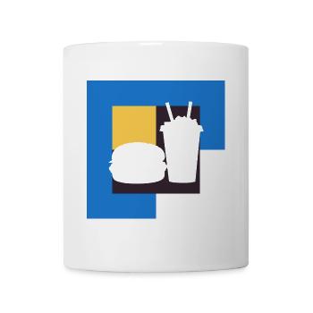 Fast Food Takeaway Food Truck - Mug - white - Front
