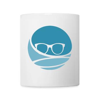 Book Writing - Mug - white - Front