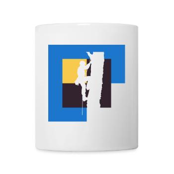 Ausruestung Kletterer Klettern - Tasse - Weiß - Vorne