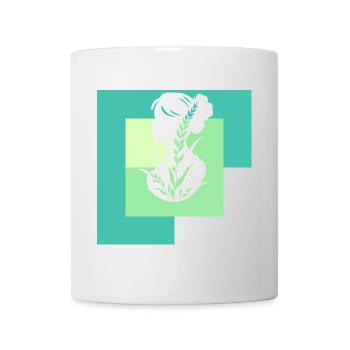 Veganerin Tierschutz - Tasse - Weiß - Vorne