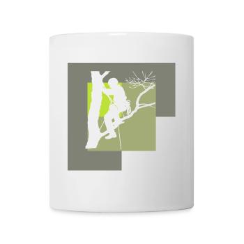 Climbing Monkey Tree Climbing - Mug - white - Front