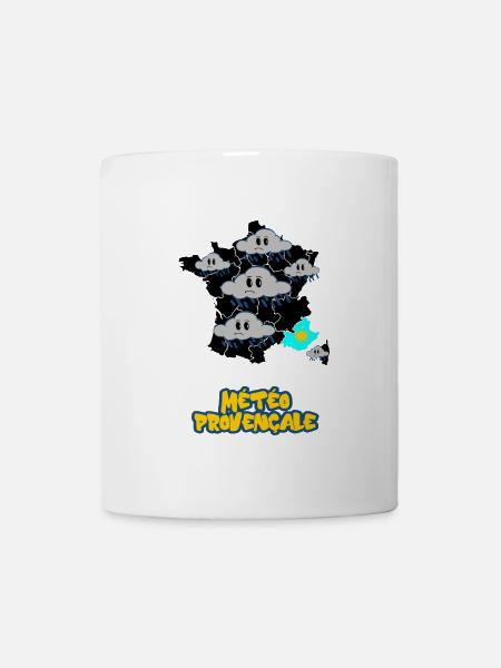 Météo Provençale - Mug blanc - blanc