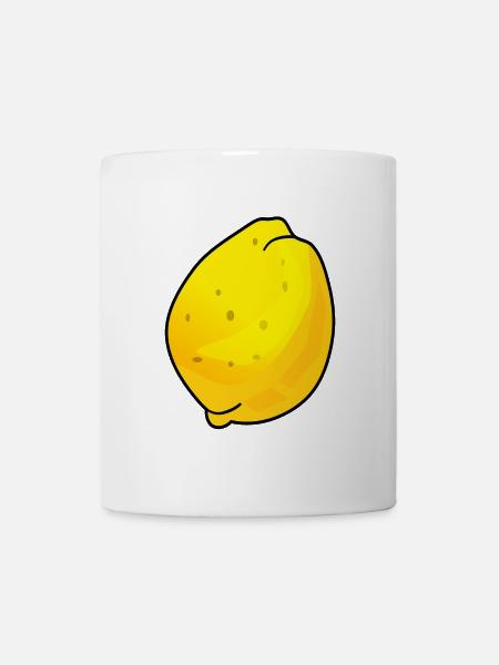 Quitte Obst - Tasse - Weiß