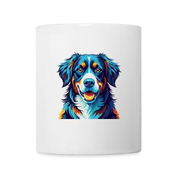 Appenzeller Sennenhund Dog Breed Cartoon Kawaii - Mug - white - Front