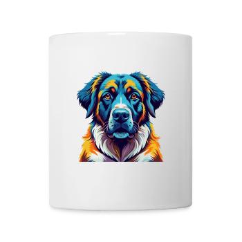 Anatolian Shepherd Dog Breed Cartoon Kawaii - Mug - white - Front