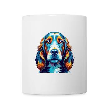 Basset Fauve De Bretagne Dog Breed Cartoon Kawaii - Mug - white - Front