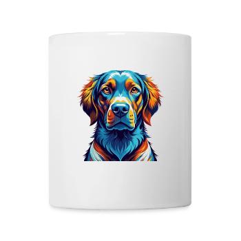Broholmer Hunderasse Bunte Karikatur Kawaii - Tasse - Weiß - Vorne