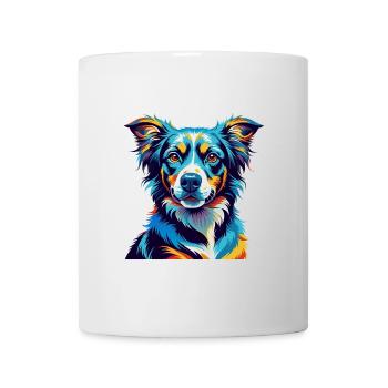 Cao Da Serra De Aires Hunderasse Karikatur Kawaii - Tasse - Weiß - Vorne