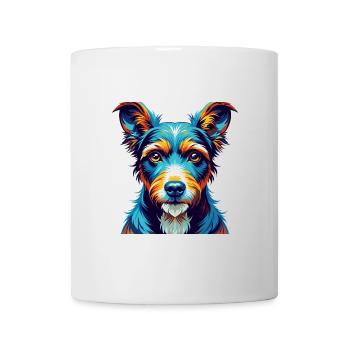 Chilean Fox Terrier Dog Breed Cartoon Kawaii - Mug - white - Front