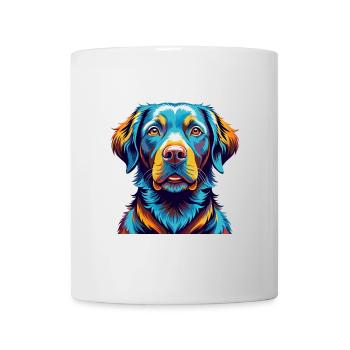 Chesapeake Bay Retriever Dog Breed Cartoon Kawaii - Mug - white - Front