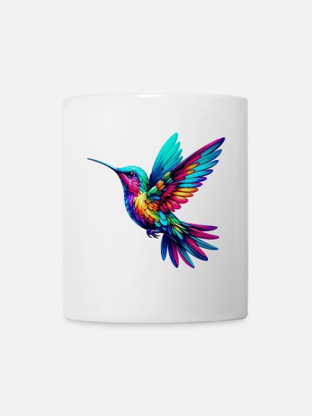 Kolibri - Tasse - Weiß