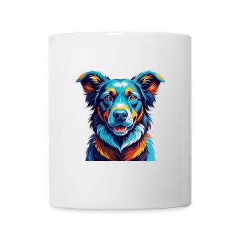 Jamthund Dog Breed Colorful Cartoon Kawaii - Mug - white - Front