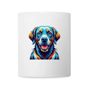 Labrador Hunderasse Bunte Karikatur Kawaii - Tasse - Weiß - Vorne
