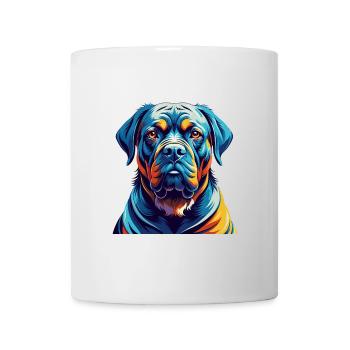 Majorque Mastiff Chien Race Coloré Dessin Animé Kawaii - Mug blanc - blanc - Devant