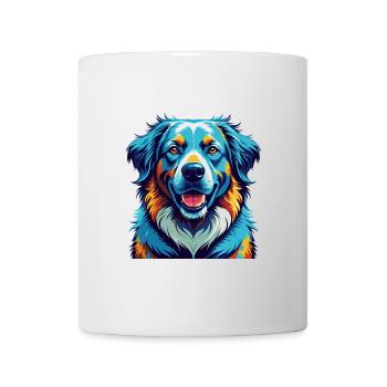 Maremma Sheepdog Breed Colorful Cartoon Kawaii - Mug - white - Front