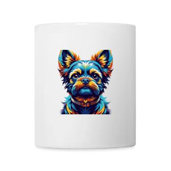 Lapinporokoira Hunderasse Bunte Karikatur Kawaii - Tasse - Weiß - Vorne