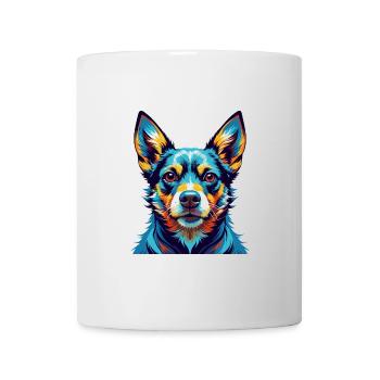 Lancashire Heeler Hunderasse Karikatur Kawaii - Tasse - Weiß - Vorne