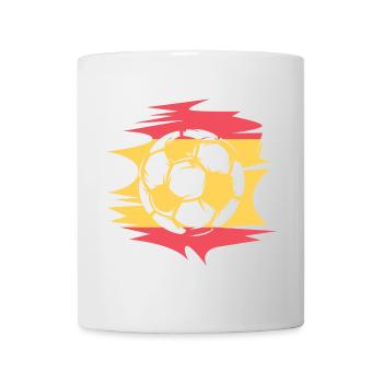 Football Espagne Tournoi par équipe Ballon Logo icône - Mug blanc - blanc - Devant
